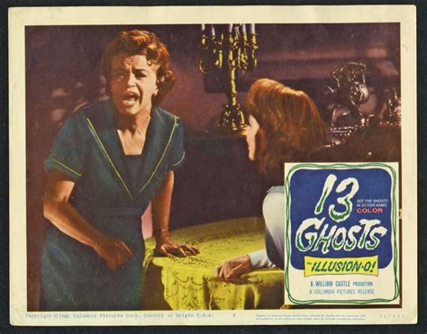 Original 13 Ghosts (1960) movie poster in V condition for $35.00