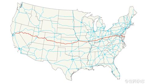 美国50号公路在什么美国的位置？_百度知道