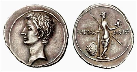 GJCL Classical Art History: Silver Denarius of Octavian