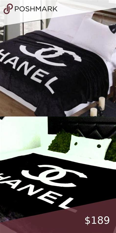 CHANEL FLEECE BLANKET Brand new chanel fleece blanket Traditional CC logo design Extra soft ...