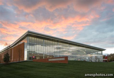 William Ames Photography | Pegula Ice Arena | Pegula Hockey Arena at Sunset