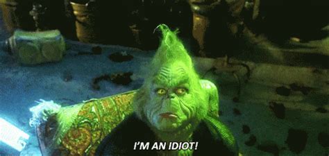 The Grinch Jim Carrey GIF - TheGrinch JimCarrey ImAnIdiot - Discover & Share GIFs