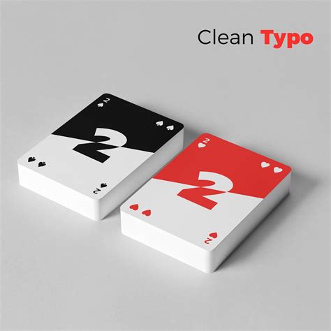 Split Playing Cards on Behance