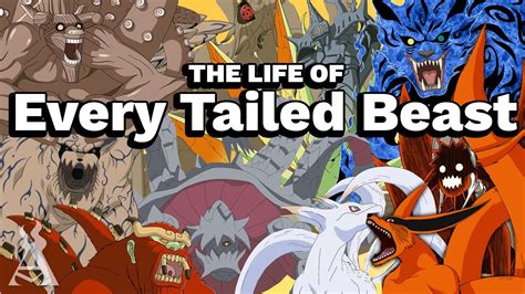 The Life Of Every Tailed Beast (Naruto) - YouTube