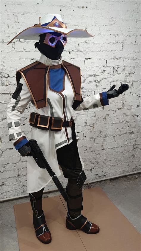 [self] Custom made cosplay costume Cypher from Valorant. Includes mask and hat with leds, jacket ...