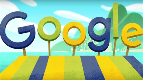 Olympics Google Doodle marks start of 2016 Rio Games & points to "Fruity Games" mobile app