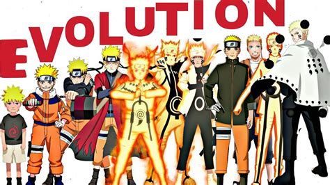 Naruto Characters: Uzumaki Naruto's Evolution (all Forms) - Youtube 74B