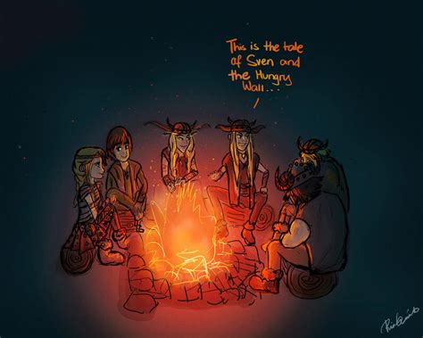 Campfire Stories by vic2ria on DeviantArt