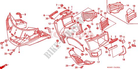 FAIRING for Honda GL 1500 GOLD WING SE 1999 # HONDA Motorcycles & ATVS ...