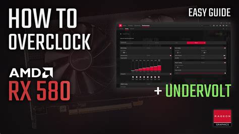 How to OVERCLOCK and UNDERVOLT RX 580 | ADRENALIN 2020 Easy Guide ...