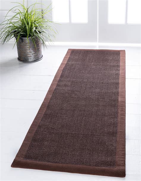 Brown 2' 5 x 10' Sisal Runner Rug | eSaleRugs