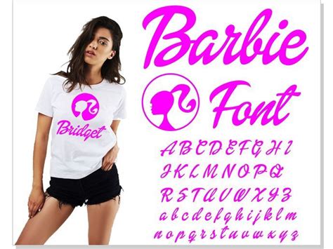 Barbie Font Cricut Free Including Barbie Logos, Fonts, Crowns, And More, Perfect For Your Cricut ...