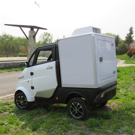 EEC Approved L6e Small Electric Car Low Speed Electric Vehicle Electric Cargo Van for Delivery ...