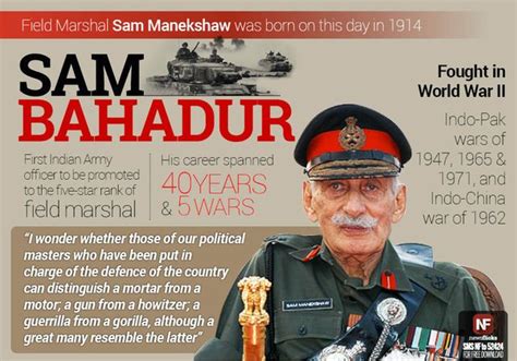 Sam Manekshaw Death Anniversary 2023