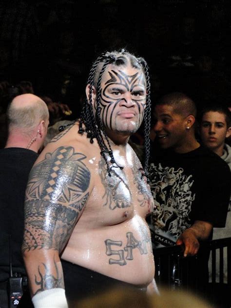 Umaga (March 28, 1973 - December 4, 2009) double heart attack Wrestling Superstars, Pro Wrestler ...