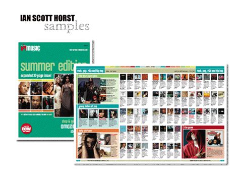 BMG Music Service Catalogs by Ian Scott Horst at Coroflot.com