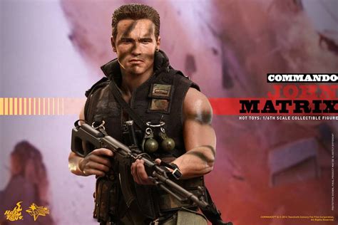 Hot Toys' Arnold Schwarzenegger COMMANDO Action Figure — GeekTyrant