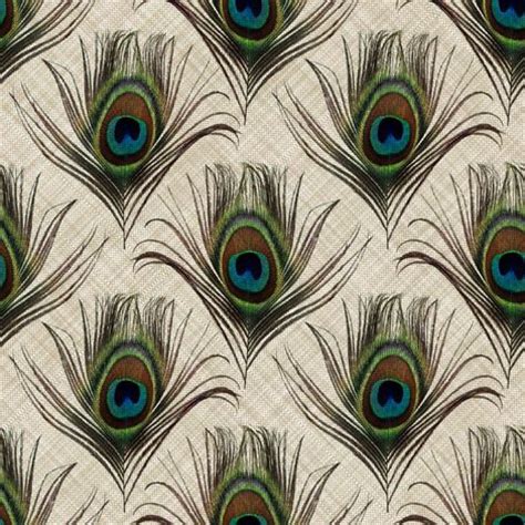 Peacock on linen Fabric | Peacock, Peacock art, Fabric