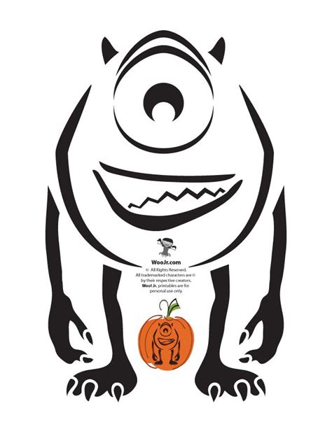 Free Disney Pumpkin Carving Patterns Printable - Printable Templates