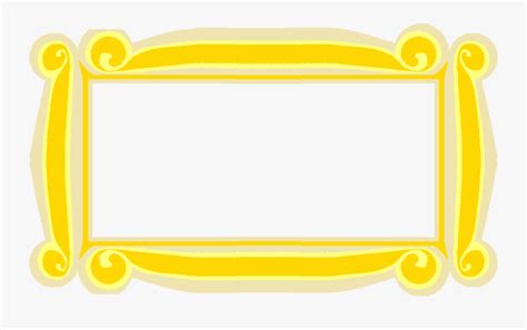 Friends Yellow Frame Clipart , Free Transparent Clipart - ClipartKey