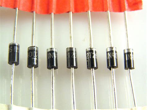 Terry Semiconductor 1N4002 T26 1A 100V SILICON RECTIFIER DIODE 20 ...