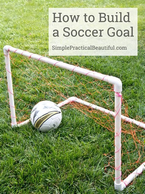 DIY Soccer Goal | Simple Practical Beautiful