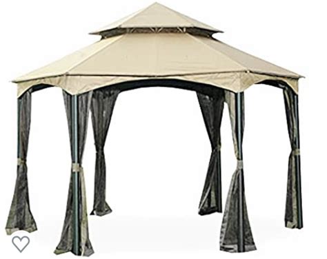 Replacement Canopy for The Southbay Hexagon Gazebo - Standard 350 - Be – Gazebo Parts Direct