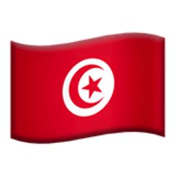 Tunisia Emoji (U+1F1F9, U+1F1F3)