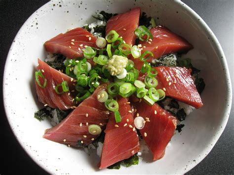 Marinated Tuna Sashimi Rice Bowl – Hiroko's Recipes