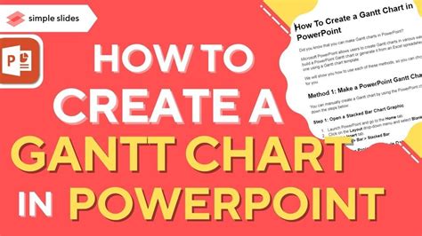 1 Week Simple Gantt Chart For Powerpoint Presentation - vrogue.co