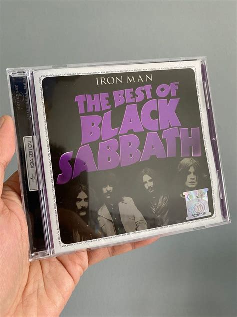 Iron Man: The Best Of Black Sabbath CD, Hobbies & Toys, Music & Media, CDs & DVDs on Carousell