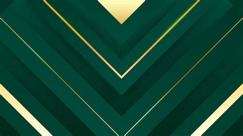 Premium Vector | Abstract green and gold luxury background