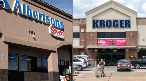 FTC sues to block Kroger Albertsons grocery store merger