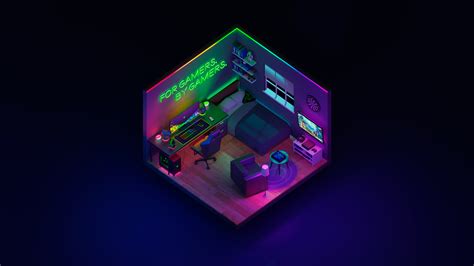 Razer Gaming Room Wallpaper