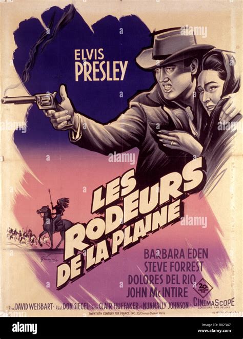 Flaming Star Year: 1960 USA Director: Don Siegel Movie poster (Fr Stock Photo - Alamy