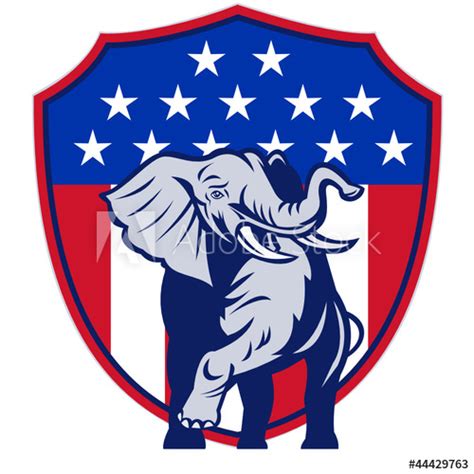 Republican Elephant Vector at Vectorified.com | Collection of ...