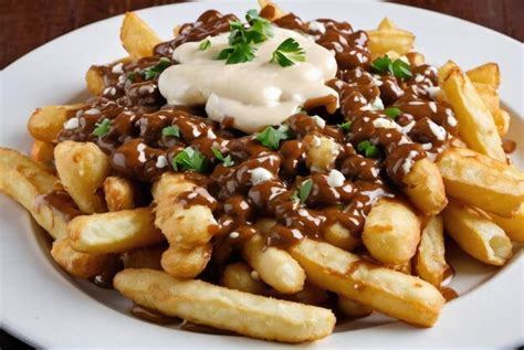 Premium Photo | Poutine A quintessential Canadian dish originating from ...