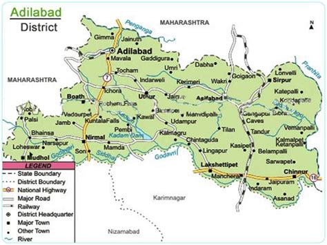 Adilabad District Map www.adilabaddistrict.com | World cities