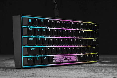 CORSAIR K65 RGB MINI 60% Cherry MX Red Switch Mechanical Wired Gaming Keyboard