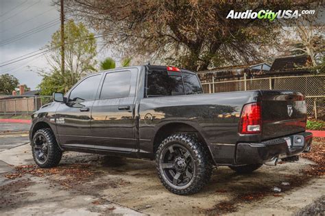 2015 Dodge Ram 1500 | 20" XD Off-Road Wheels XD811 Rockstar II Satin Black Rims | AMS suspension ...