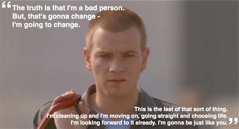 Trainspotting - final scene | Trainspotting quotes, Favorite movie ...