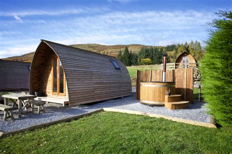 Glamping Pods Scotland | Premium Glamping Pods with Eco Hot Tub