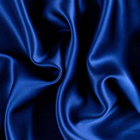 Blue Silk Fabric