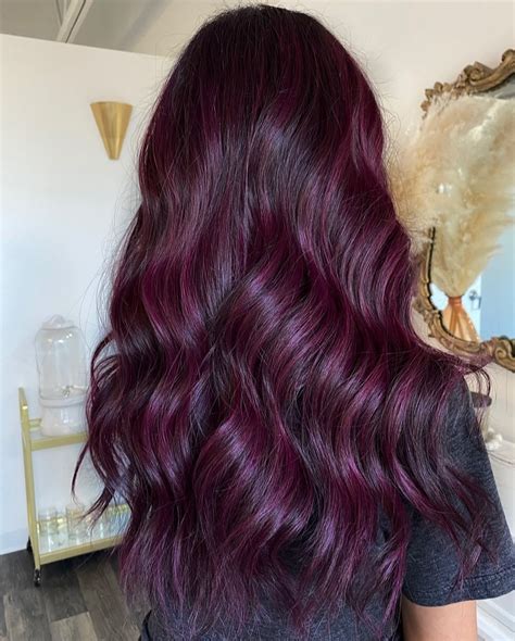 Black Cherry Plum Hair Color - Best Hairstyles Ideas for Women and Men ...