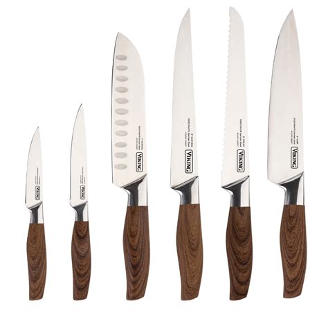 Viking German Steel 6 Piece Hollow Handle Cutlery Set - Walmart.com - Walmart.com