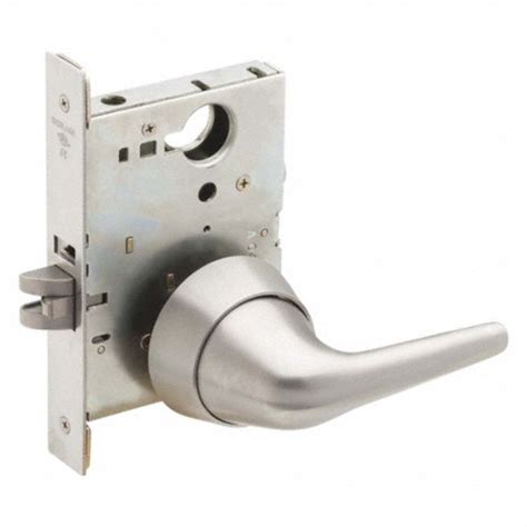 SCHLAGE Ligature Resistant Lock, Mechanical, Standard Duty, Not Keyed, Stainless Steel - 457D16 ...