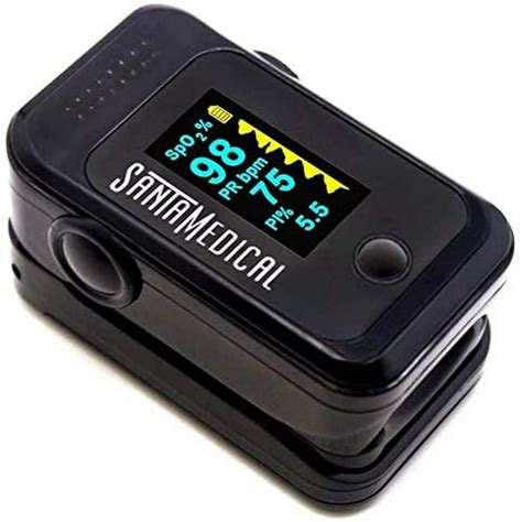 Blood Oxygen Saturation Monitor (SpO2) Oximeter with Pulse Rate ...