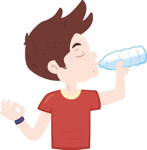 Drinking Water Health Water Ionizer - Cartoon Drinking Water Png Clipart - Full Size Clipart ...