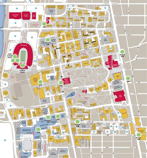 Map Of Osu Campus – Verjaardag Vrouw 2020