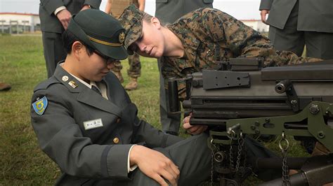 Japan Ground Self-Defense Force Officer Candidates Learn from Marines > U.S. Indo-Pacific ...